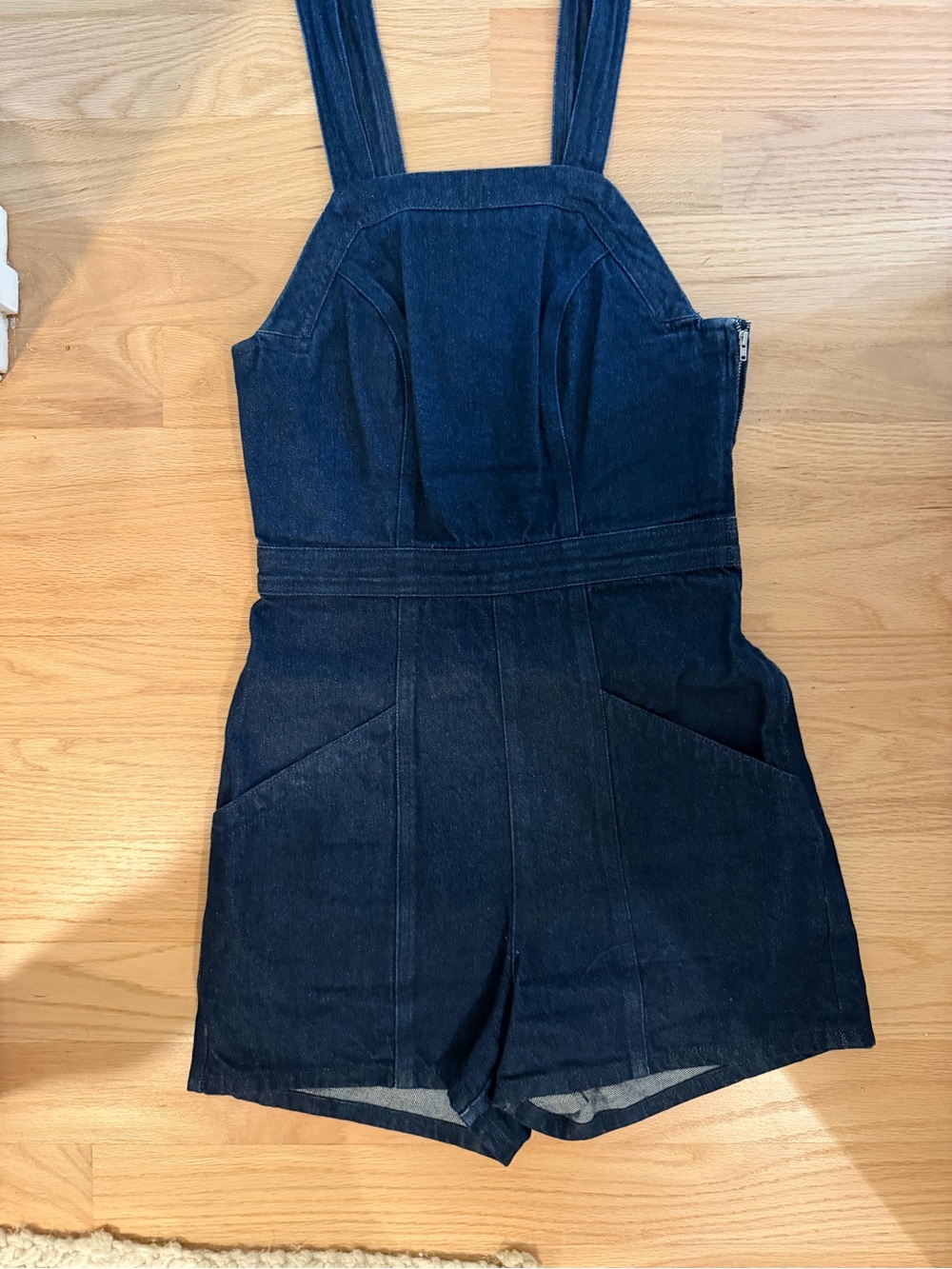 Topshop Denim Romper